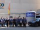 La Policía Nacional recibe a la Hermandad de Pandorgos en Ciudad Real