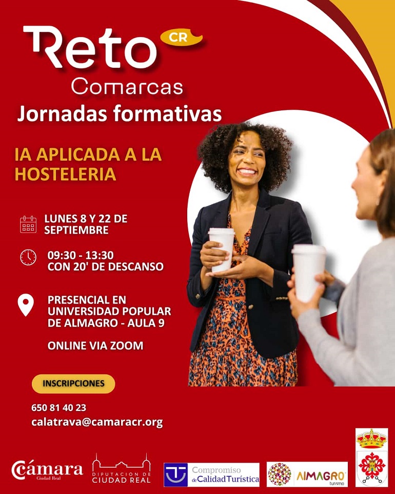 La Universidad Popular de Almagro acogerá un curso gratuito sobre Inteligencia Artificial aplicada a la Hostelería