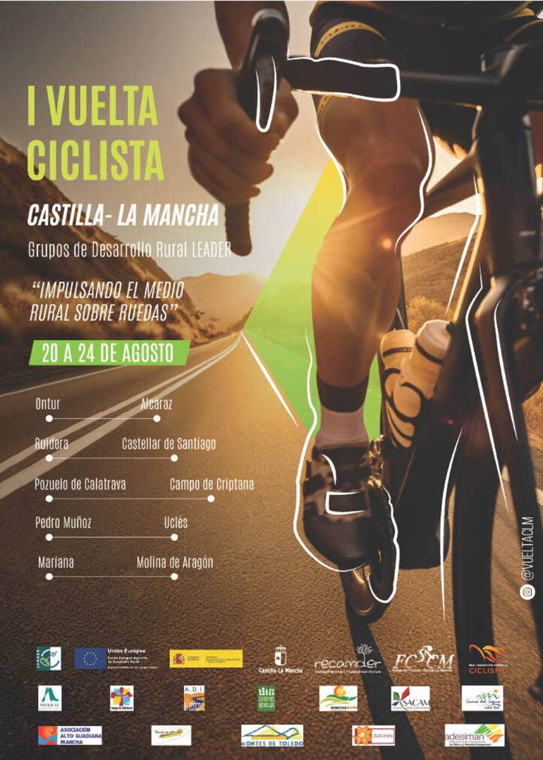 La « I Vuelta Ciclista a Castilla-La Mancha» recorrerá 70 municipios en 5 días
