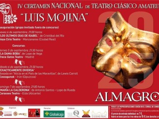 Arranca el espectáculo! Almagro acoge desde este jueves el IV Certamen Nacional de Teatro Clásico Amateur Luís Molina