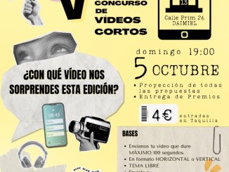 Daimiel impulsa la creatividad con el concurso de vídeos cortos “100 a 100” de Sindical Espacio 13