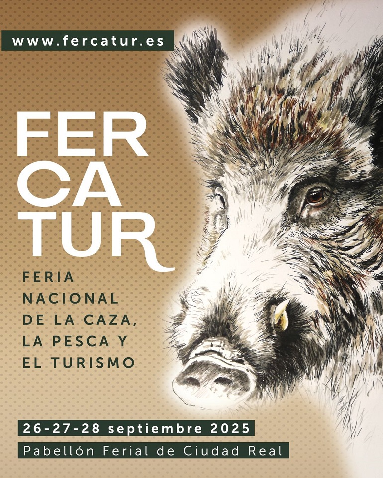 FERCATUR 2025 convertirá a Ciudad Real en el centro nacional de la caza, la pesca y el turismo del 26 al 28 de septiembre