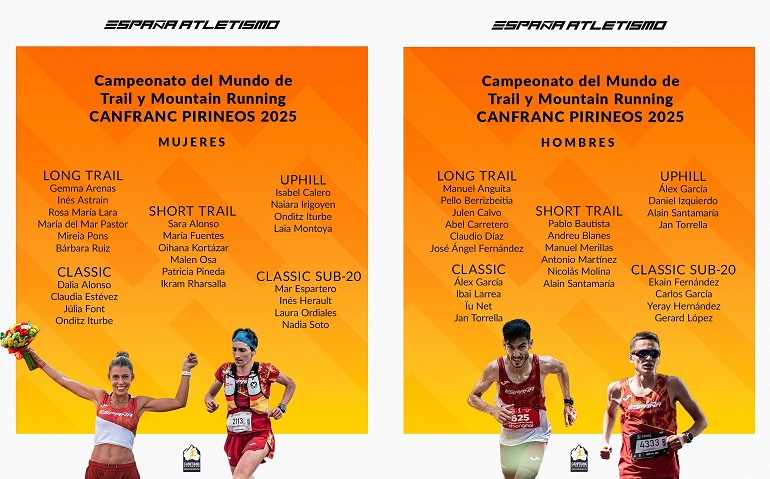 Gemma Arenas liderará al equipo español en el Mundial de Trail y Mountain Running de Canfranc