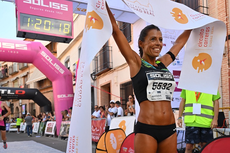 Gemma Arenas y Andy Morales conquistan la 46ª Media Maratón de Torralba de Calatrava