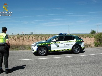La Guardia Civil inmoviliza una ambulancia en Valdepeñas tras dar positivo su conductor en cocaína y cannabis