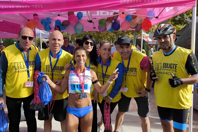 Gemma Arenas conquista su noveno Quijote Maratón