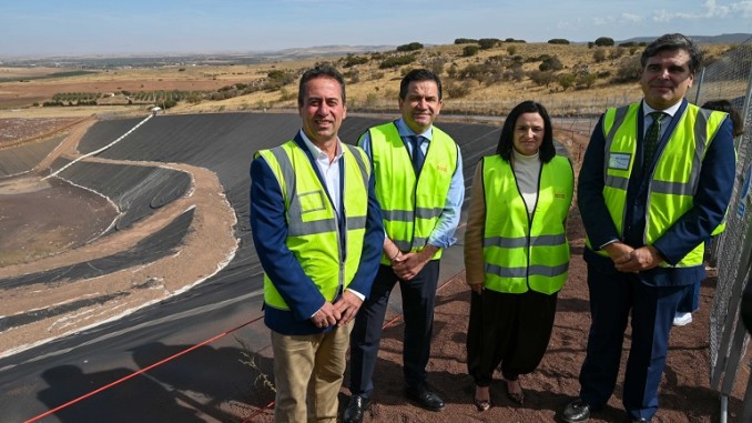 La Diputación de Ciudad Real inaugura en Almagro el nuevo vaso de vertido del RSU