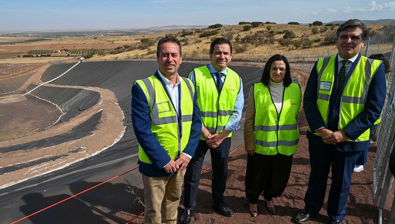 La Diputación de Ciudad Real inaugura en Almagro el nuevo vaso de vertido del RSU