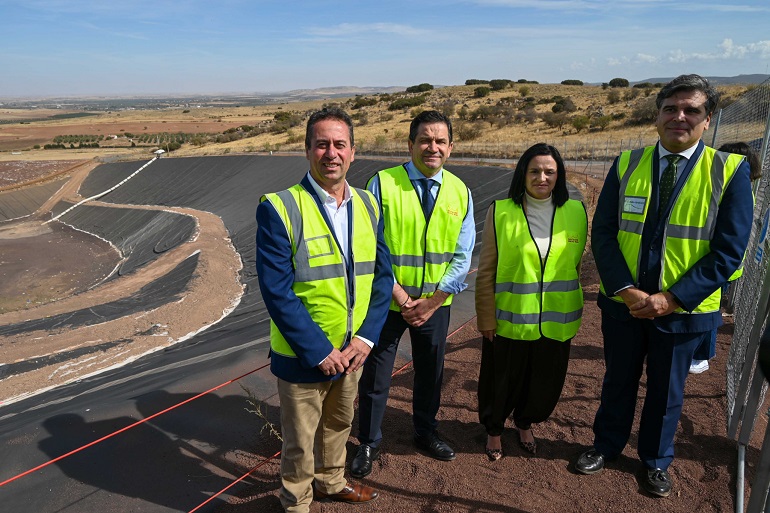 La Diputación de Ciudad Real inaugura en Almagro el nuevo vaso de vertido del RSU