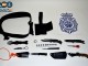 Policía Nacional intercepta in fraganti un apuñalamiento y detiene al agresor, pertrechado con un arsenal de 7 armas prohibidas