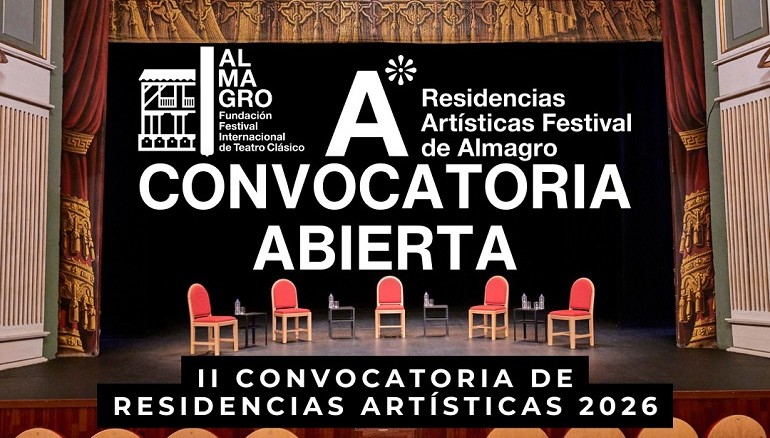 Almagro abre la II Convocatoria de Residencias Artísticas 2026
