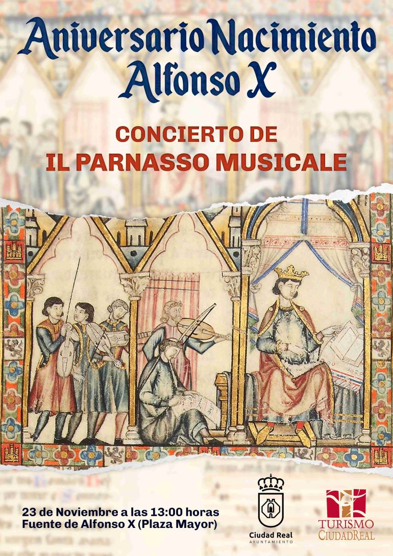 Ciudad Real se convierte en la capital mundial de las letras hispanas con un congreso internacional y un concierto homenaje a Alfonso X