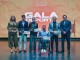 El bolañego Francisco Javier Sánchez Lara, junto a Paula Sevilla, Elena Alfaro y Jesús Sánchez de la Nieta, mejores deportistas de la provincia en la XXIX Gala de la Diputación
