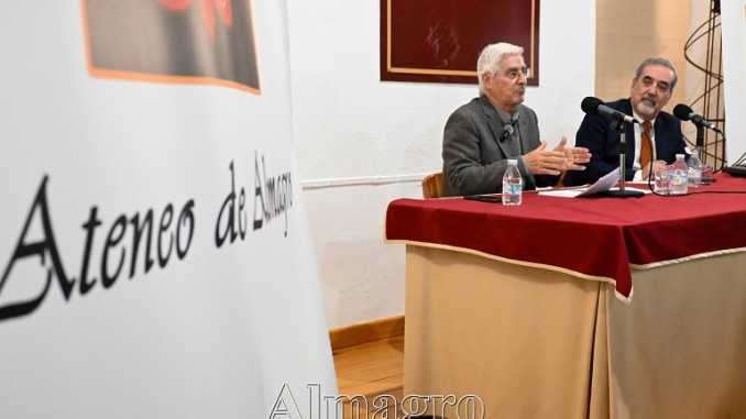 José María Barreda analiza dos siglos de Las sombras de Caín en una conferencia magistral en el Ateneo de Almagro