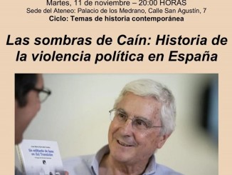 José María Barreda reflexiona en el Ateneo de Almagro sobre la violencia política en España