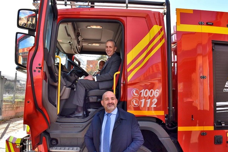 Casi 900.000 euros para modernizar, hacer más sostenible y reforzar el Parque de Bomberos de Puertollano en 2026