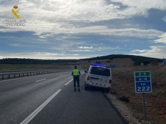 Cazado por la Guardia Civil a 236 kmh y bajo los efectos de las drogas