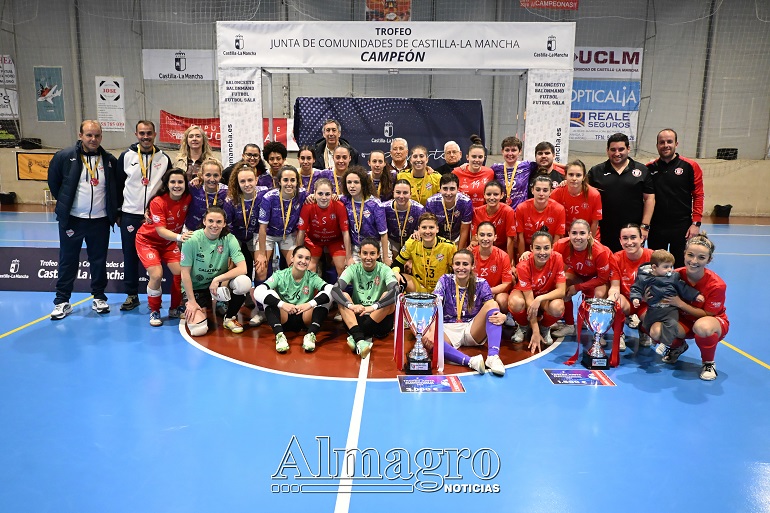 El Almagro FSF cae con honor en la final del Trofeo Junta ante un efectivo Chiloeches (1-4)