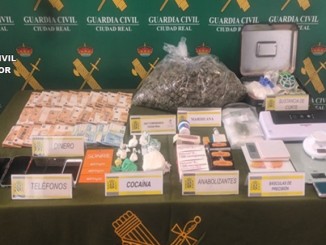 La Guardia Civil desmantela una red de narcotráfico y blanqueo en diferentes localidades de la provincia de Ciudad Real con 9 detenidos