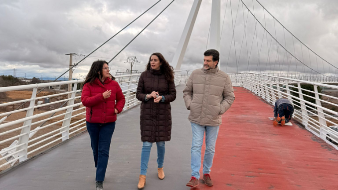 El Gobierno regional exige correcciones urgentes en la nueva pasarela peatonal Ciudad Real-Miguelturra