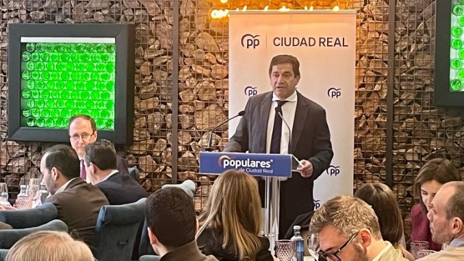 Miguel Ángel Valverde denuncia el “agotamiento” de los gobiernos socialistas y reclama un cambio político para España y Castilla-La Mancha