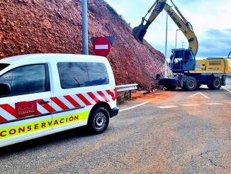 Alerta en Puertollano nuevos desprendimientos obligan a cortar la variante del Minero