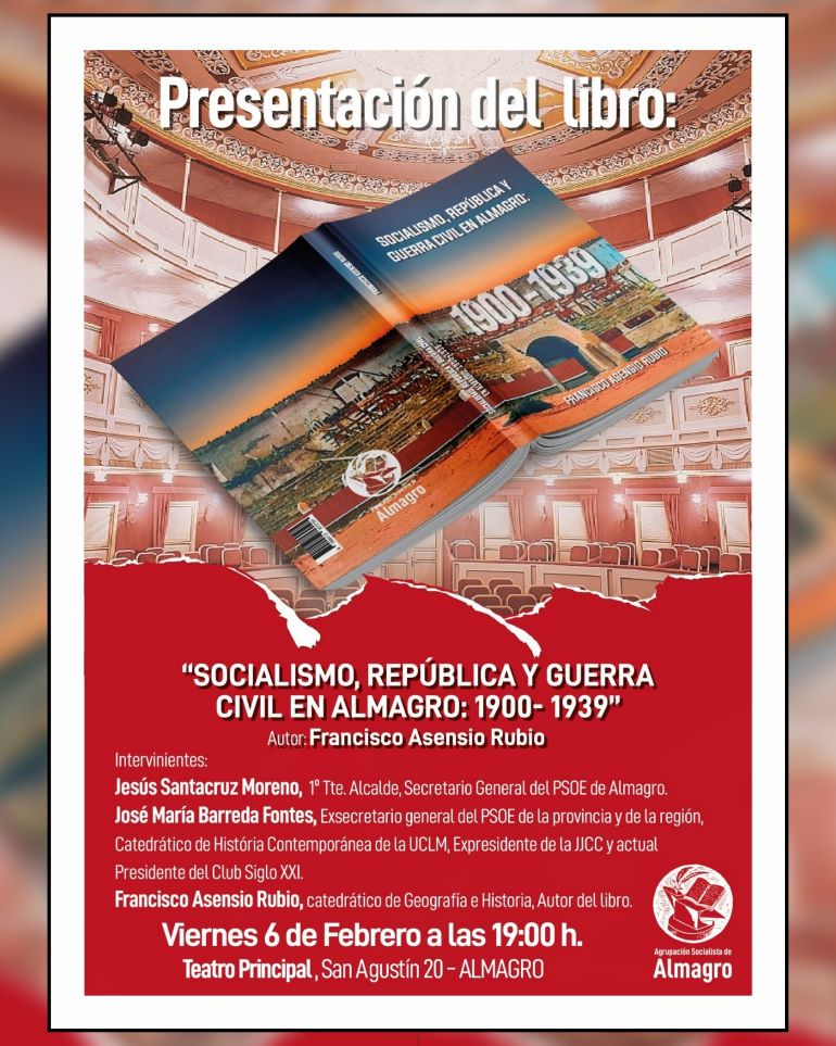 Almagro Francisco Asensio Rubio aborda cuatro décadas decisivas de la historia local 1