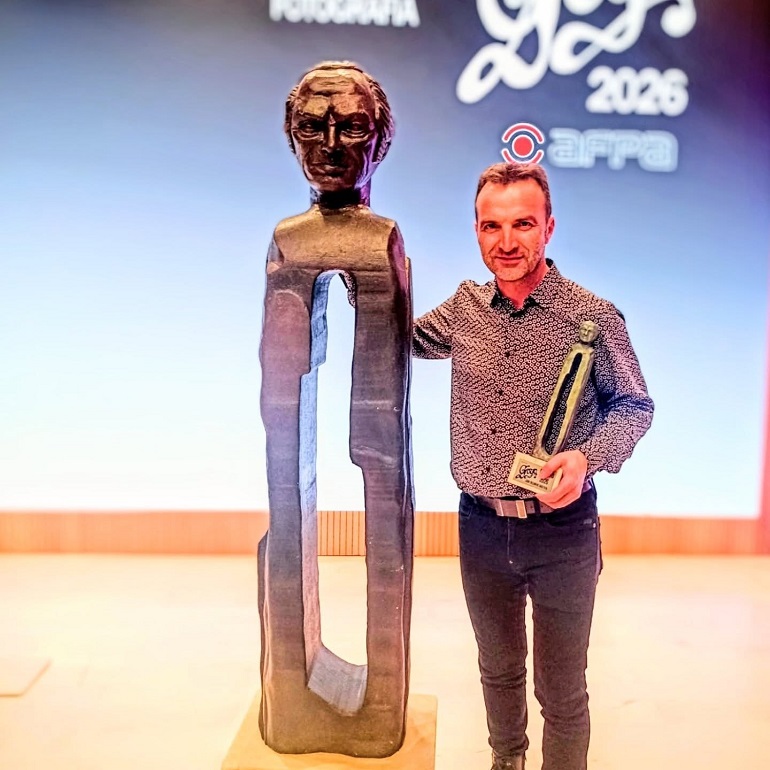 Almagro celebra un Goya de Fotografía Juan Palomino triunfa en Zaragoza