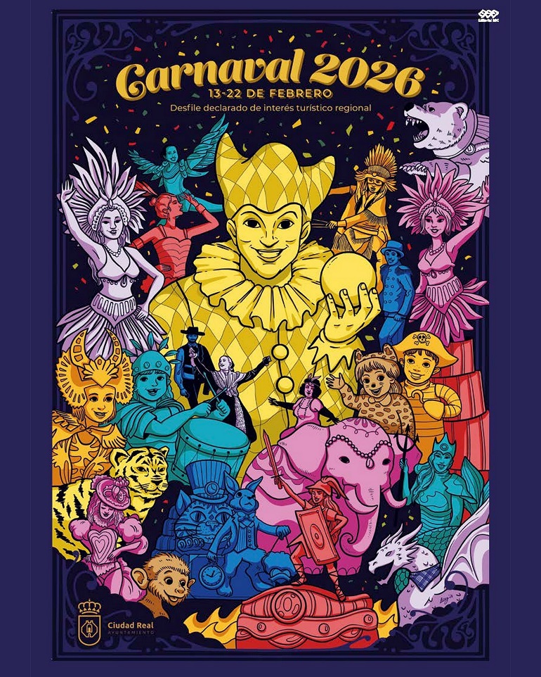 Ciudad Real Mario Vaquerizo, el Drag Show y el Arlequín de Oro elevan el listón festivo del Carnaval 2026