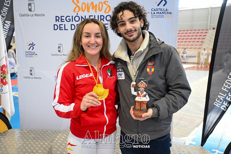Exhibición de poder en Almagro Madrigal arrasa en sable masculino y Martín-Portugués manda en femenino