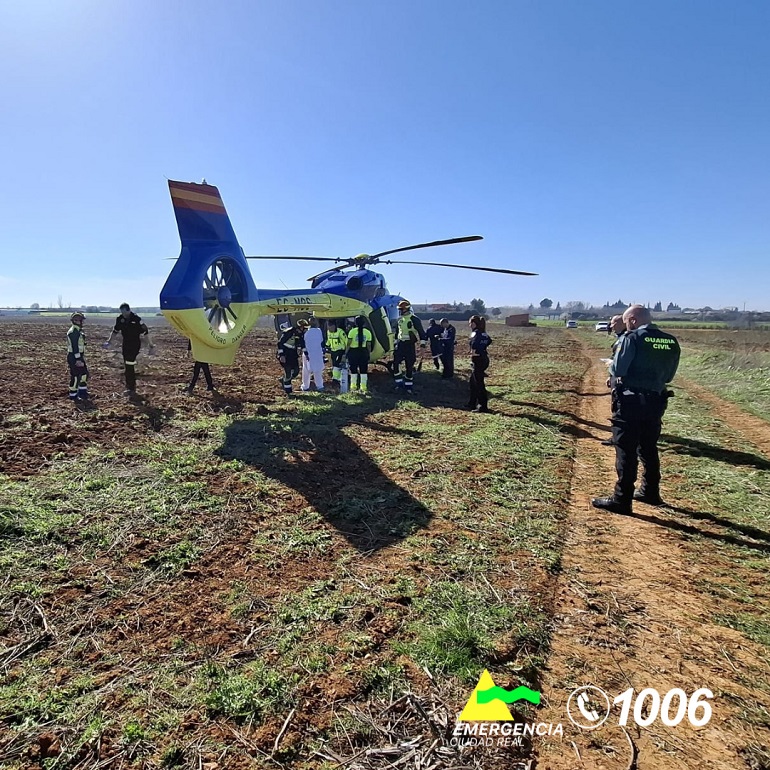 Un trabajador cae a un pozo de 8 metros de profundidad durante un sondeo (2)