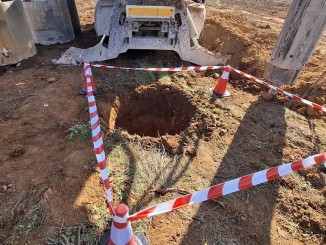 Un trabajador cae a un pozo de 8 metros de profundidad durante un sondeo