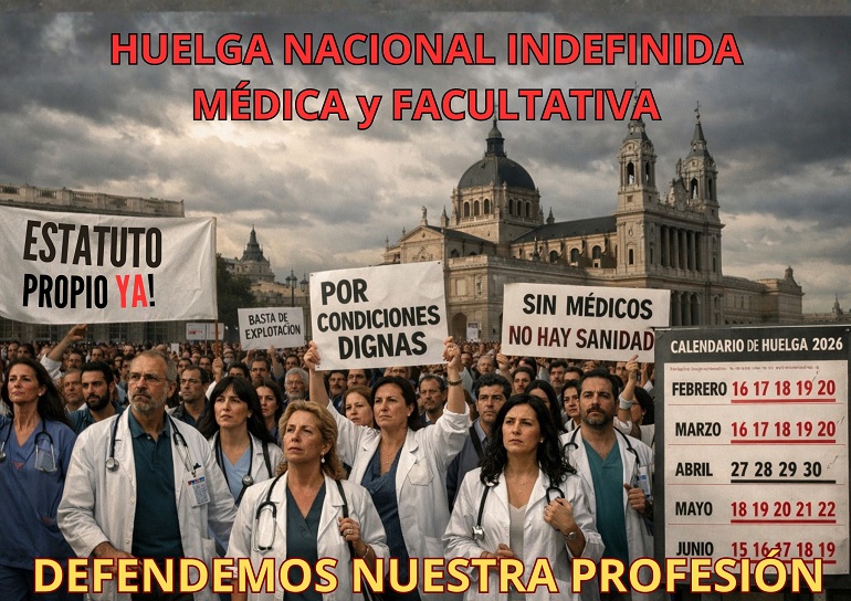 CESM CLM sostiene la huelga médica del 16 al 20 de marzo por la falta de diálogo con el Ministerio de Sanidad