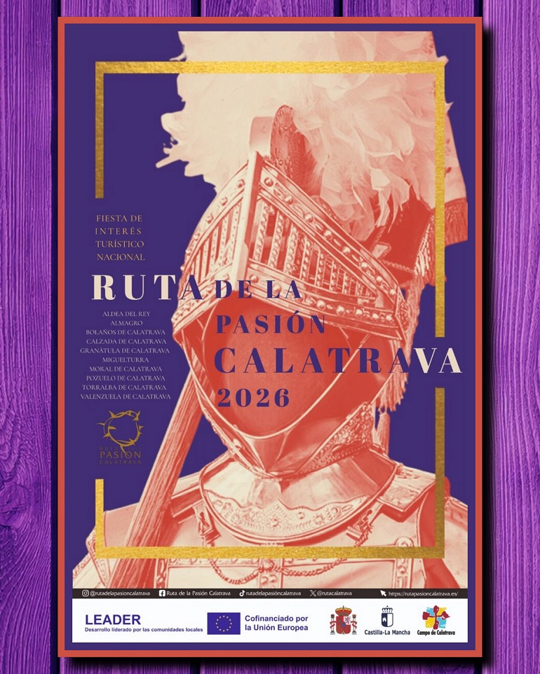 El cartel de la Pasión Calatrava 2026, una ventana visual al corazón de la Semana Santa del Campo de Calatrava