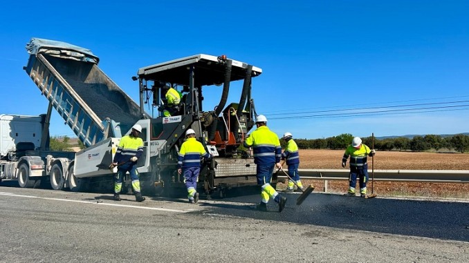Fin al calvario en la N-430 y la A-43 arrancan las obras que devolverán la seguridad a las carreteras destrozadas por los temporales