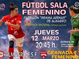 Una noche para soñar con el liderato Almagro FSF y Granada FSF se enfrentan para recuperar el partido aplazado