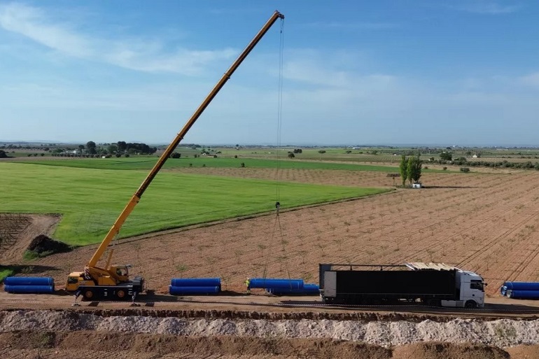Agua para 155.000 habitantes arranca la obra que cambiará el futuro del Campo de Calatrava