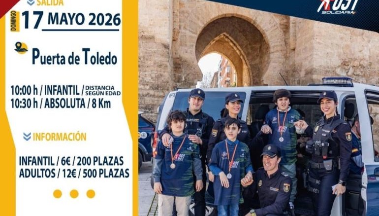 Ciudad Real vuelve a ser capital del compromiso social con la Ruta 091 de la Policía Nacional 770