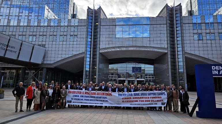 El Campo de Calatrava lidera la ofensiva rural en Bruselas con un mensaje contundente