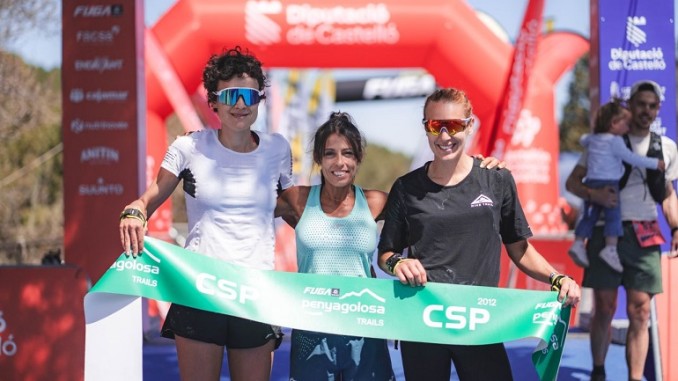 Podium femenino CSP 2026. Foto: José Miguel Muñóz