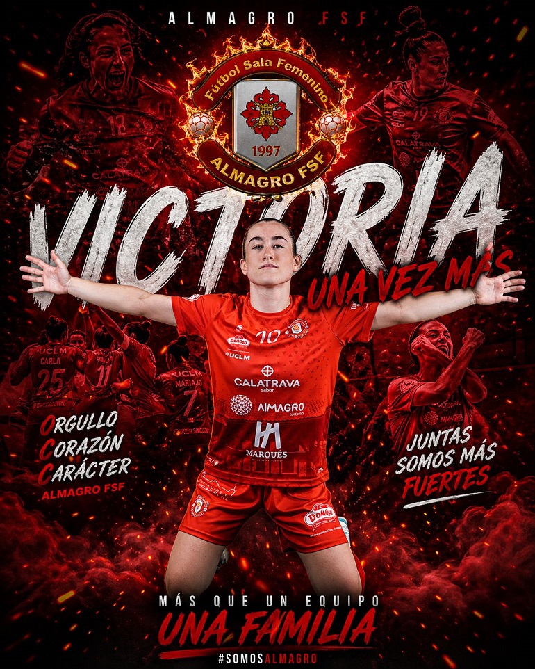 Golpe sobre la mesa en Puertollano el Almagro FSF asalta el liderato en un derbi de alto voltaje