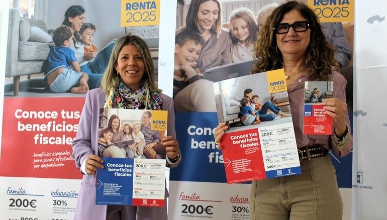 Más de 44.000 contribuyentes en Ciudad Real se beneficiarán de un histórico paquete de ayudas fiscales en la Renta 2025