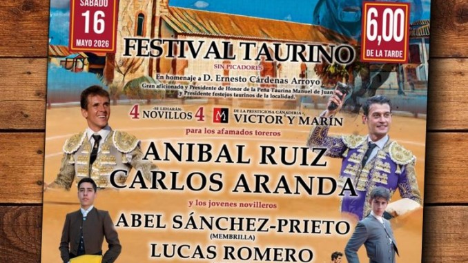 Regresan los toros a Corral de Calatrava en la festividad de San Isidro Labrador