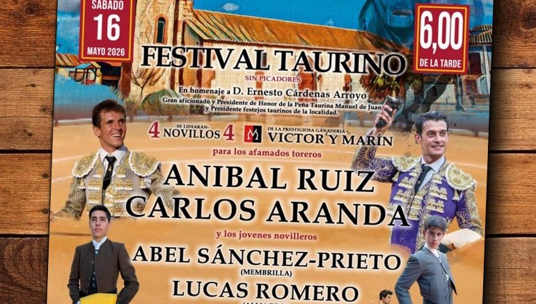 Regresan los toros a Corral de Calatrava en la festividad de San Isidro Labrador