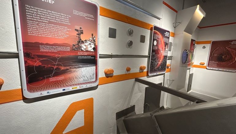 Almagro da el salto al espacio el Silo se transforma en un centro de ciencia que conecta el Campo de Calatrava con Marte y el legado de Ramón y Cajal 770