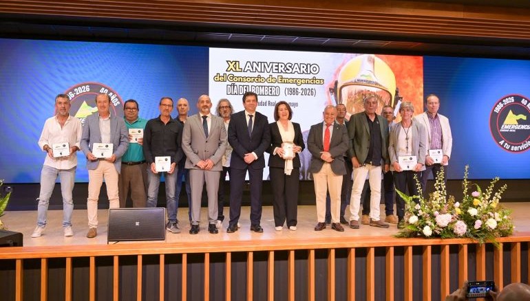 El Consorcio de Bomberos de Ciudad Real celebra cuatro décadas salvando vidas y haciendo historia 770