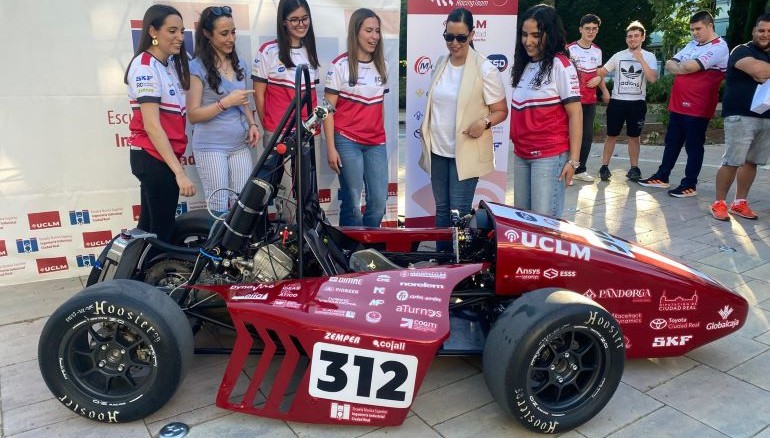 El nuevo monoplaza URT26 de la UCLM ya está aquí y promete dejar huella en Formula Student 770