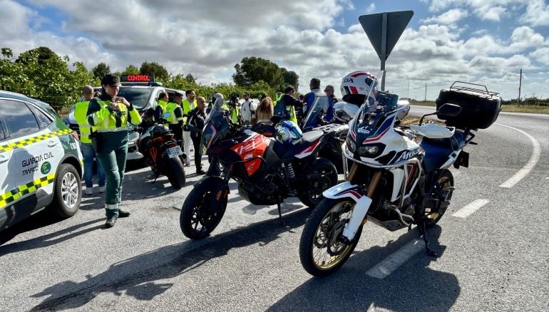 La DGT endurece la vigilancia sobre motoristas en Ciudad Real tras el repunte de víctimas 770