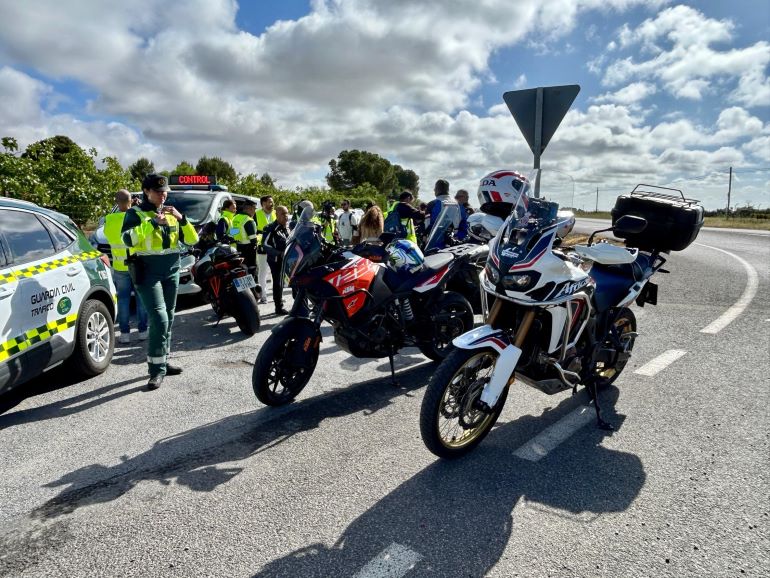 La DGT endurece la vigilancia sobre motoristas en Ciudad Real tras el repunte de víctimas 770
