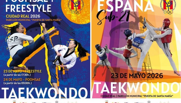 La Real Federación Española de Taekwondo ensalza el respaldo institucional de Castilla-La Mancha Somos Deporte en un evento de primer nivel